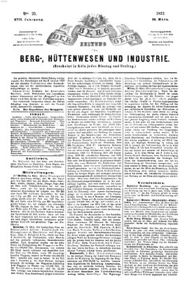 Der Berggeist Dienstag 26. März 1872