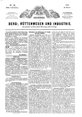 Der Berggeist Freitag 29. März 1872