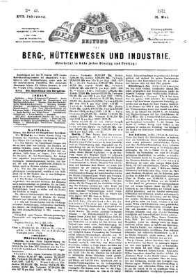 Der Berggeist Dienstag 21. Mai 1872