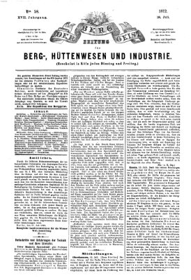 Der Berggeist Freitag 19. Juli 1872