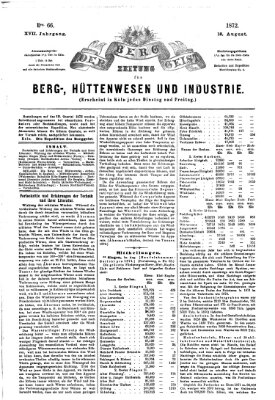 Der Berggeist Freitag 16. August 1872