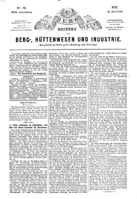 Der Berggeist Freitag 11. Oktober 1872