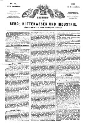 Der Berggeist Dienstag 31. Dezember 1872