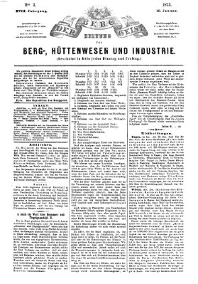 Der Berggeist Freitag 10. Januar 1873