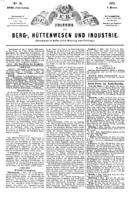 Der Berggeist Freitag 7. März 1873