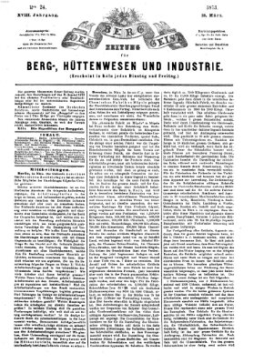 Der Berggeist Dienstag 25. März 1873