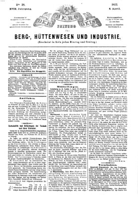 Der Berggeist Dienstag 8. April 1873