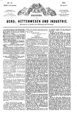 Der Berggeist Freitag 18. April 1873