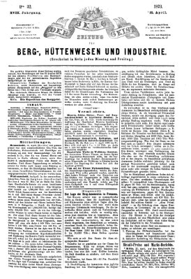 Der Berggeist Dienstag 22. April 1873