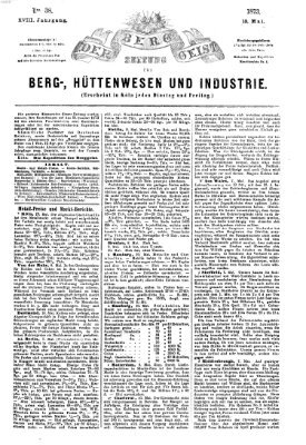 Der Berggeist Dienstag 13. Mai 1873