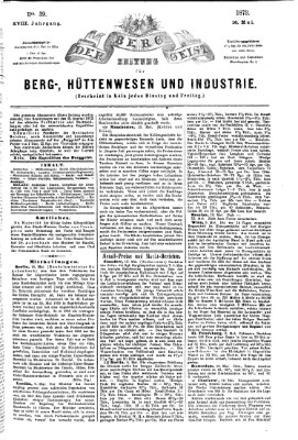 Der Berggeist Freitag 16. Mai 1873