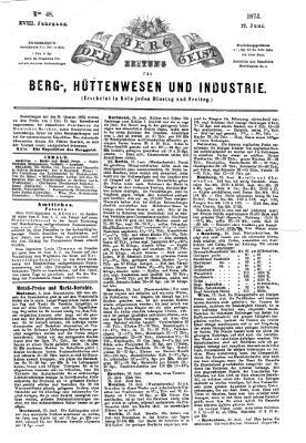 Der Berggeist Dienstag 17. Juni 1873