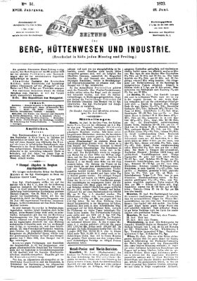 Der Berggeist Freitag 27. Juni 1873