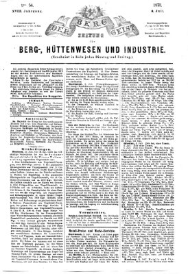 Der Berggeist Dienstag 8. Juli 1873