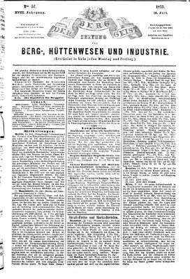 Der Berggeist Freitag 18. Juli 1873