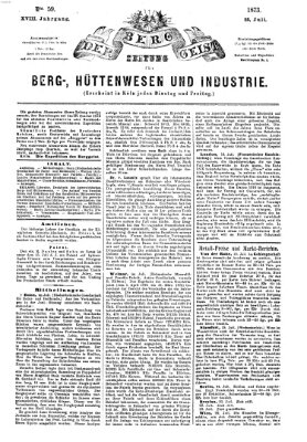 Der Berggeist Freitag 25. Juli 1873