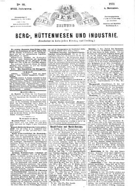 Der Berggeist Dienstag 4. November 1873