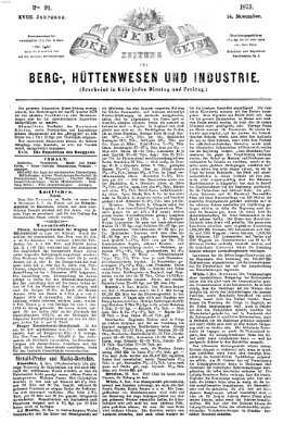 Der Berggeist Freitag 14. November 1873