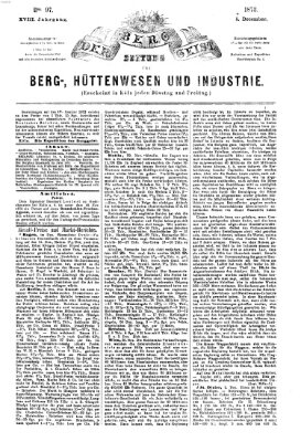 Der Berggeist Freitag 5. Dezember 1873