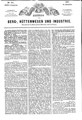 Der Berggeist Freitag 19. Dezember 1873