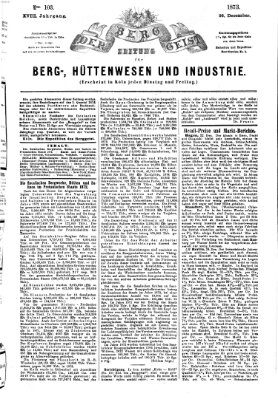 Der Berggeist Freitag 26. Dezember 1873