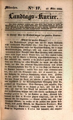 Landtags-Kurier Montag 17. März 1834