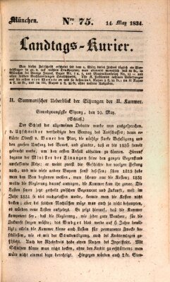 Landtags-Kurier Mittwoch 14. Mai 1834