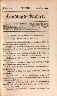 Landtags-Kurier Donnerstag 29. Mai 1834