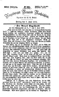 Augsburger neueste Nachrichten Freitag 7. Juni 1872