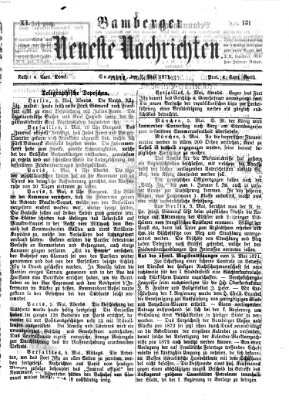 Bamberger neueste Nachrichten Sonntag 7. Mai 1871