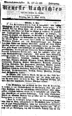 Neueste Nachrichten aus dem Gebiete der Politik (Münchner neueste Nachrichten) Sonntag 7. Mai 1871