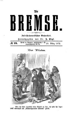 Die Bremse Freitag 29. März 1872