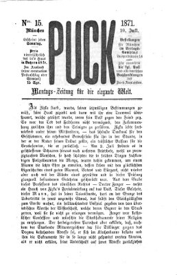 Puck Montag 10. Juli 1871
