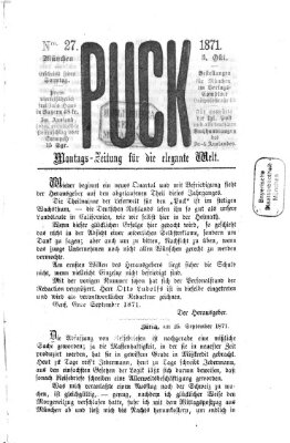 Puck Dienstag 3. Oktober 1871