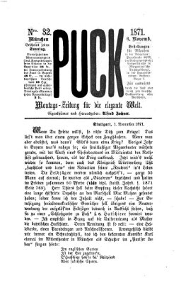Puck Montag 6. November 1871