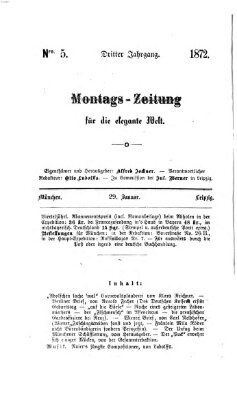 Puck Montag 29. Januar 1872