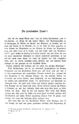 Im neuen Reich Freitag 27. Januar 1871