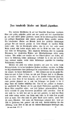 Im neuen Reich Freitag 11. August 1871