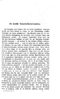 Im neuen Reich Freitag 8. März 1872