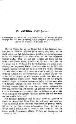 Im neuen Reich Freitag 15. März 1872