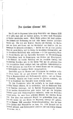 Im neuen Reich Freitag 1. August 1873