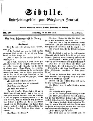 Sibylle (Würzburger Journal) Donnerstag 18. Mai 1871