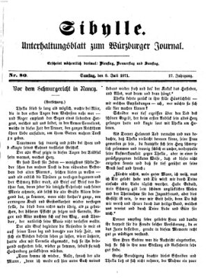 Sibylle (Würzburger Journal) Samstag 8. Juli 1871