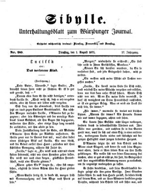 Sibylle (Würzburger Journal) Dienstag 1. August 1871