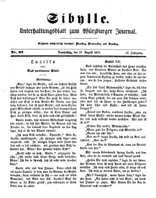 Sibylle (Würzburger Journal) Donnerstag 17. August 1871