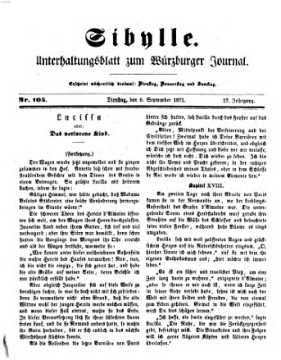 Sibylle (Würzburger Journal) Dienstag 5. September 1871