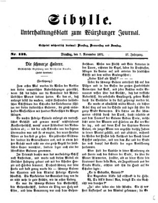 Sibylle (Würzburger Journal) Dienstag 7. November 1871