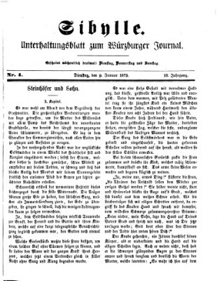 Sibylle (Würzburger Journal) Dienstag 9. Januar 1872