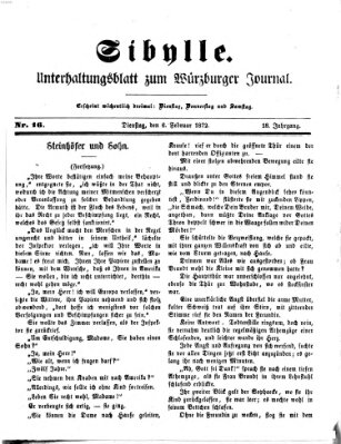 Sibylle (Würzburger Journal) Dienstag 6. Februar 1872