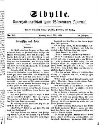 Sibylle (Würzburger Journal) Samstag 9. März 1872